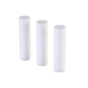 50pcs Lip Glaze Tubes Round Refillable PP Material Lip Balm Containers Red Tube - White V528-LIPSTICK-TUBE-50PCS-WHITE-811203