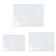 Plastic Bags 100PCS Transparent Zip Lock Clear Resealable Storage Packaging - 15x22cm