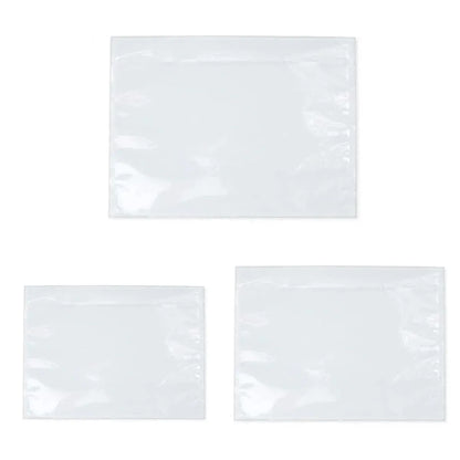 Plastic Bags 100PCS Transparent Zip Lock Clear Resealable Storage Packaging - 8x12cm V528-LIST-100PCS-80-120-808095