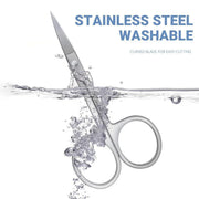 Eyebrow Trimming Scissors Eyelash Nose Hair Cutter Manicure Tweezers V528-LML-A0402-343687