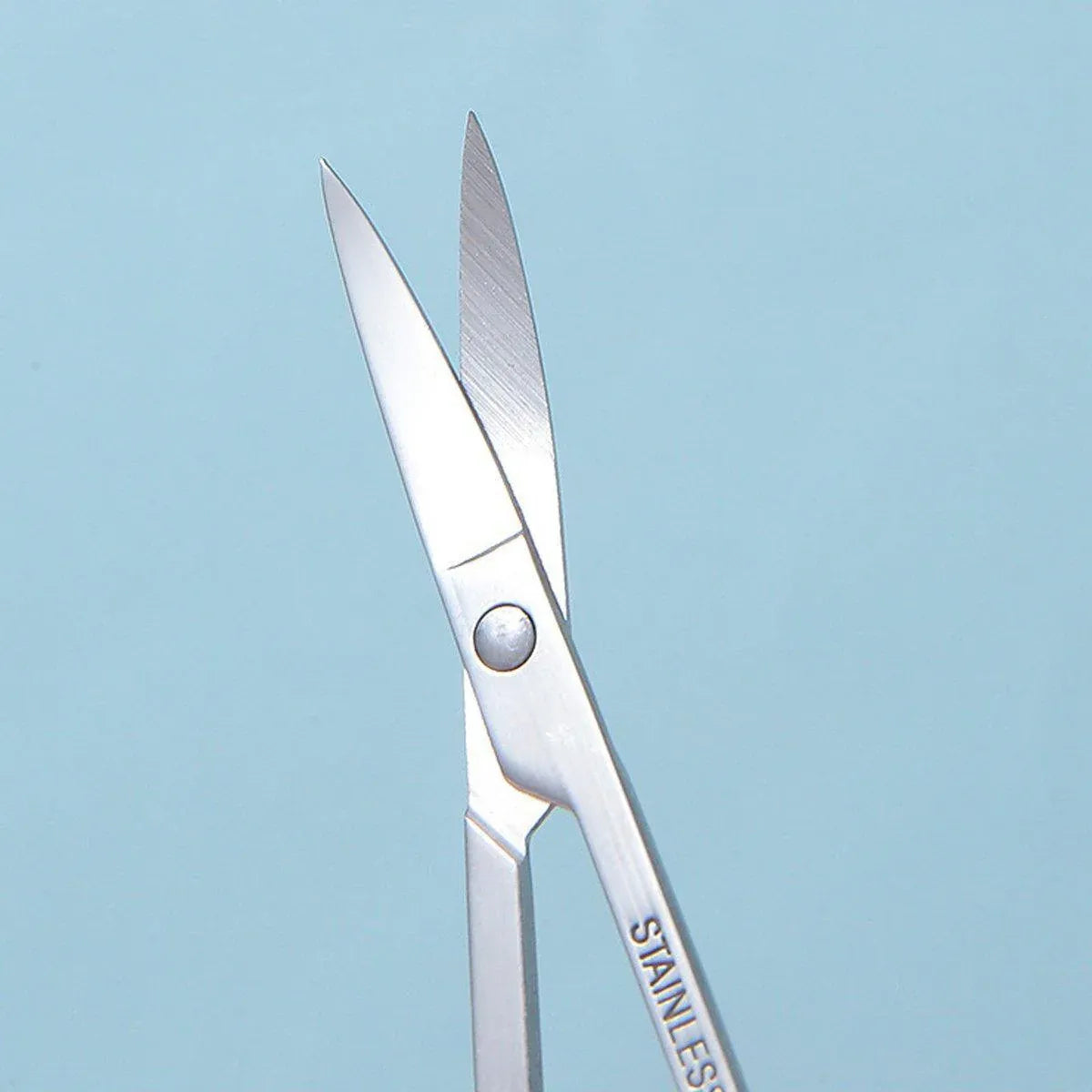Eyebrow Trimming Scissors Eyelash Nose Hair Cutter Manicure Tweezers V528-LML-A0402-343687