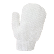 Bath Gloves Exfoliating Scrubbing Mitt Shower Cleaning Body Wash Supplies V528-LML-C167-WHITE-463676