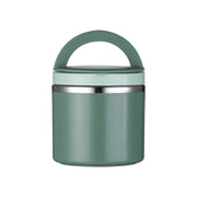Stainless Steel Insulated Lunch Box Bento Box Thermal Food Container Breakfast - Green V528-LNSULATED-630ML-GREEN-798518