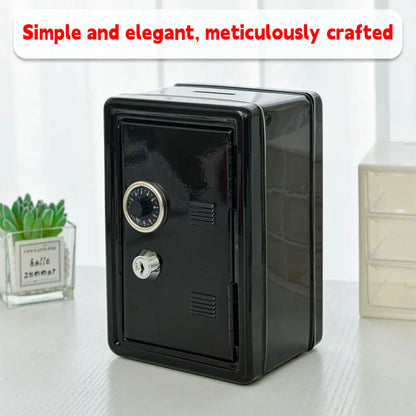 Piggy Bank Safe Cash Register Box Small Household Money Storage Safe V528-LOCK-BOX-BLACK-505821