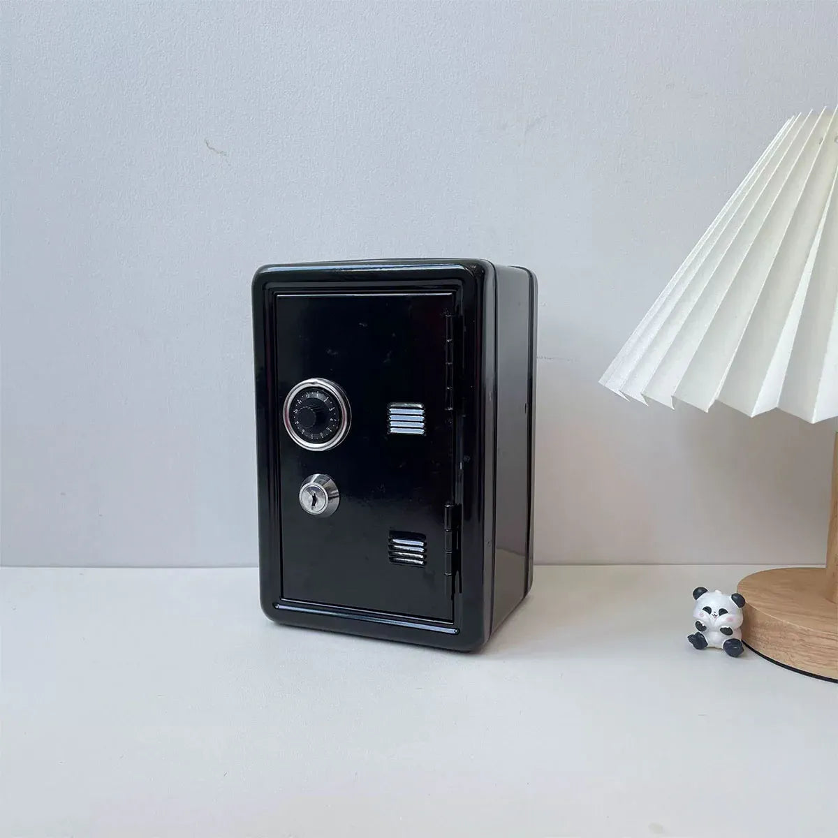 Piggy Bank Safe Cash Register Box Small Household Money Storage Safe V528-LOCK-BOX-BLACK-505821