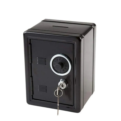 Piggy Bank Safe Cash Register Box Small Household Money Storage Safe V528-LOCK-BOX-BLACK-505821