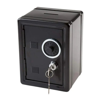 Piggy Bank Safe Cash Register Box Small Household Money Storage Safe V528-LOCK-BOX-BLACK-505821
