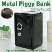 Piggy Bank Safe Cash Register Box Small Household Money Storage Safe V528-LOCK-BOX-BLACK-505821