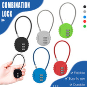 Combination Lock Padlock Locker 3 Digit Security Bike Suitcase Luggage Bag - Green V528-LOCK-GREEN-34321
