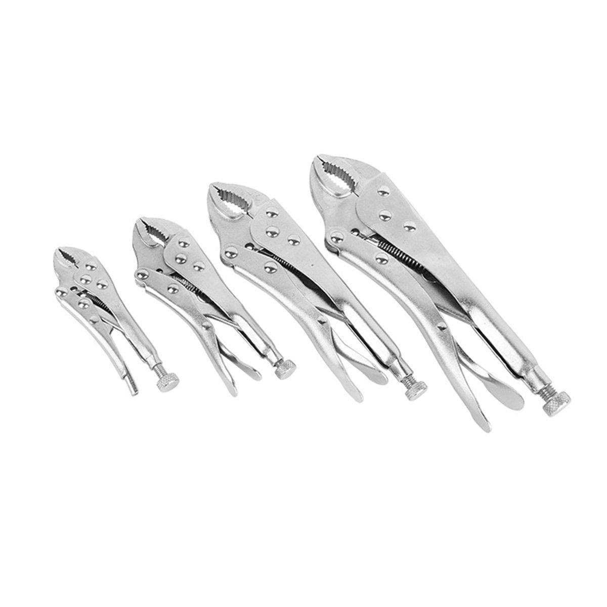 Multi-functional C-type Pliers Strong Manual Grip Round Mouth Clamping Tool - 5inch V528-LOCK-PLIERS-5INCHES-558390