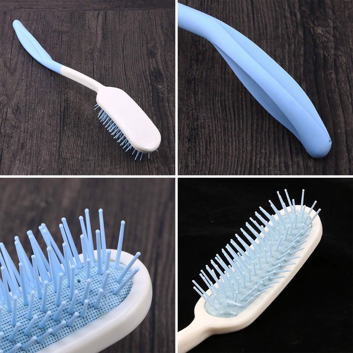 Extra Long Handle Comb Teeth and Brush for Elderly Easy Grip Hair Care Tool V528-LONG-COMB-446571
