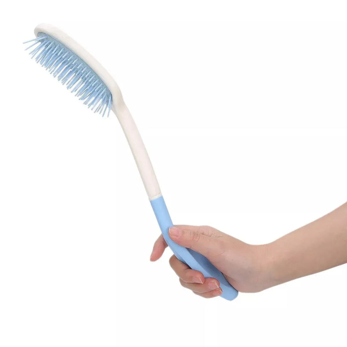 Extra Long Handle Comb Teeth and Brush for Elderly Easy Grip Hair Care Tool V528-LONG-COMB-446571