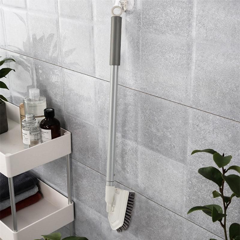 Long Handled Shower Scrub Brush with Extendable Pole for Bathroom Tiles V528-LONGFLOORBRUSH-114914