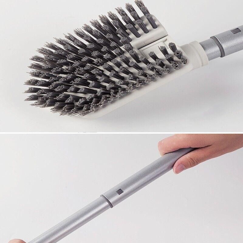 Long Handled Shower Scrub Brush with Extendable Pole for Bathroom Tiles V528-LONGFLOORBRUSH-114914