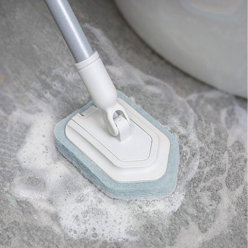 Long Handled Shower Scrub Brush with Extendable Pole for Bathroom Tiles V528-LONGFLOORBRUSH-114914