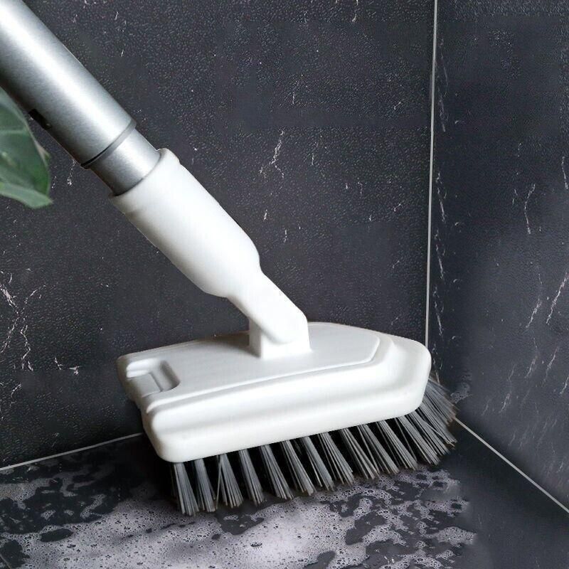 Long Handled Shower Scrub Brush with Extendable Pole for Bathroom Tiles V528-LONGFLOORBRUSH-114914