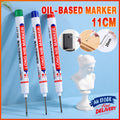 6Pcs Long Head Deep Hole Long Nosed Marker Multifunction Marker Deep Drill Hol V528-LONGHEADMARKER-6PCS-707145