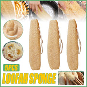 Natural Loofah Sponge Kitchen Scrubber for Dishwashing Pot Cleaning 5 Pack V528-LOOFAH-DISH-TOWEL-5PCS-725967