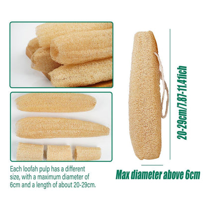 Natural Loofah Sponge Kitchen Scrubber for Dishwashing Pot Cleaning 5 Pack V528-LOOFAH-DISH-TOWEL-5PCS-725967