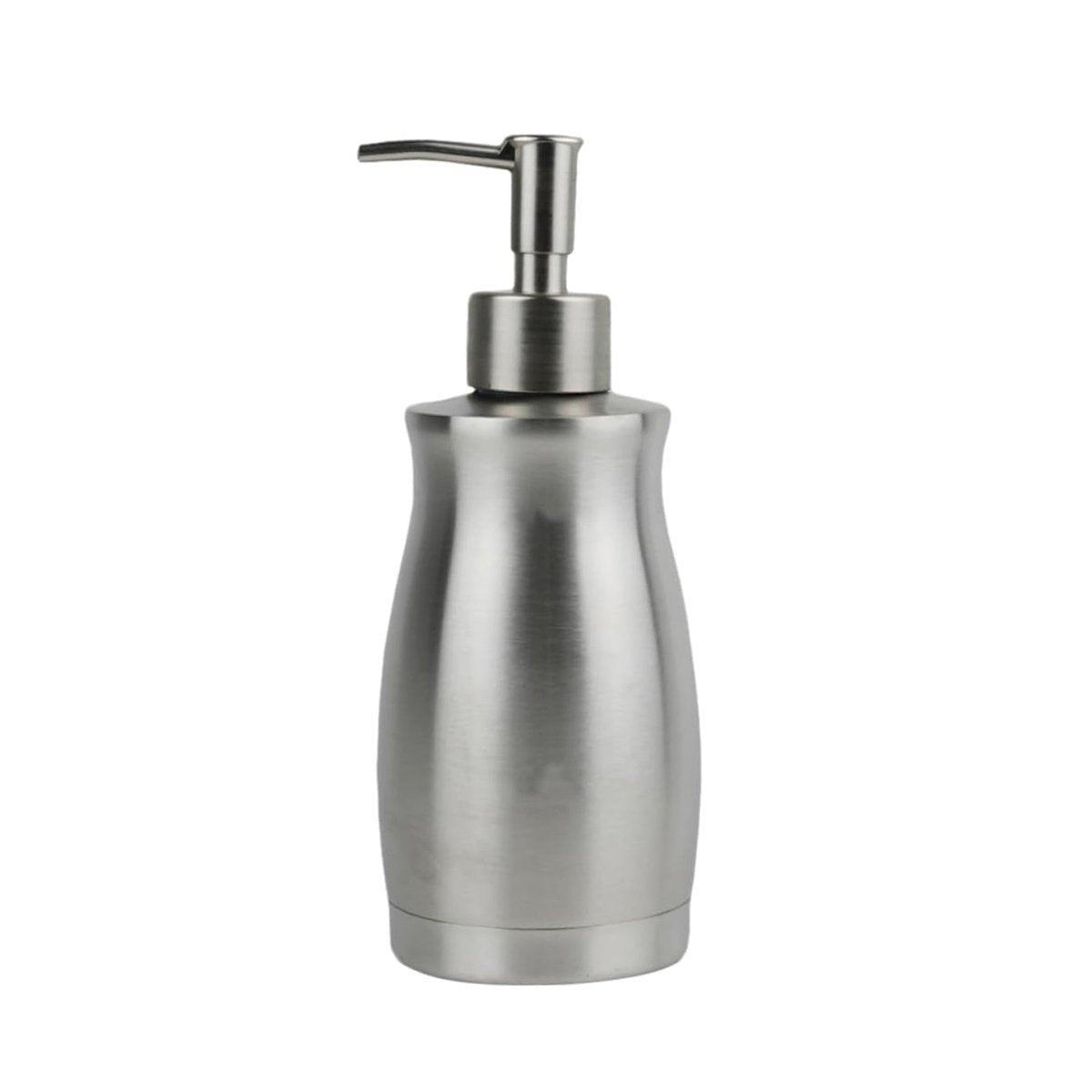 304 Household Stainless Steel Liquid Soap Lotion Shampoo Dispenser Bottle 400ML V528-LOTION-BOTTLE-400ML-593125
