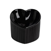 Love Shape Slanted Cat Bowl Ceramic Pet Bowl for Cats Food Water Feeding Dish - Green V528-LOVE-CAT-BOWL-GREEN-388186