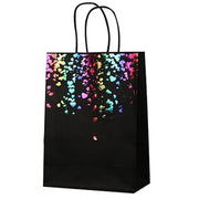 30PCS Kraft Paper Gift Bags Small Love Candy Bags Gold Foil Wedding Party Favors - White-Gold Foil V528-LOVE-GIFT-BAG-30PCS-05-426350
