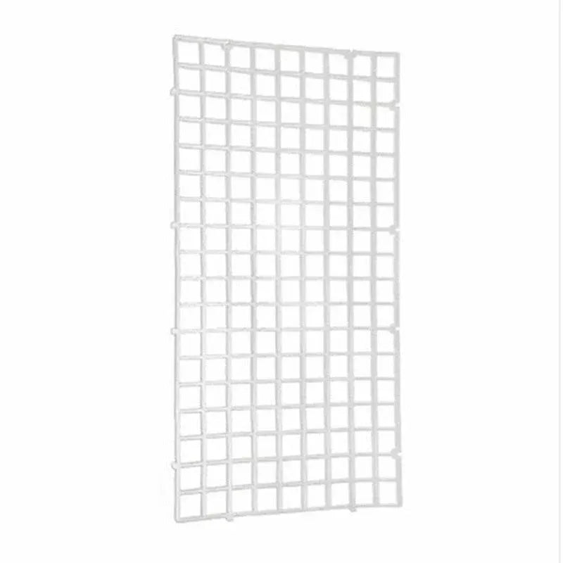 8Pcs Plastic Fish Grid Divider Durable Holder Fish Tank Tray Egg Crate Aquarium - White V528-LSOLATIONBOARD-WHITE-8PCS-84396