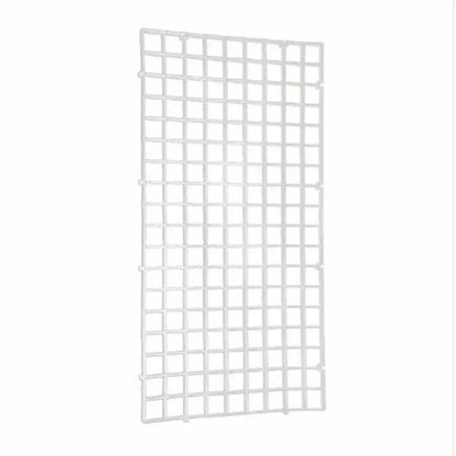 8Pcs Plastic Fish Grid Divider Durable Holder Fish Tank Tray Egg Crate Aquarium - White V528-LSOLATIONBOARD-WHITE-8PCS-84396