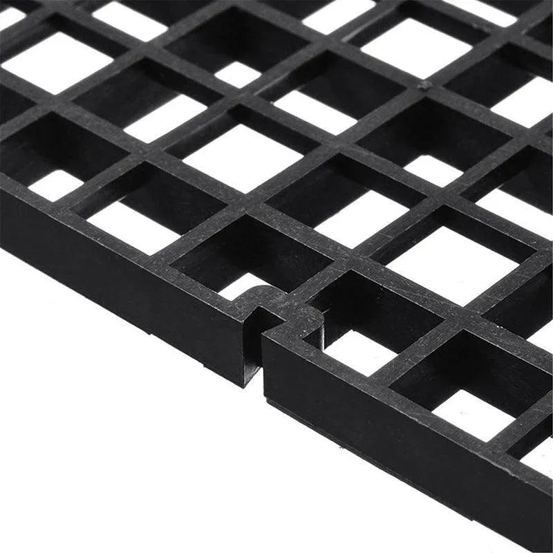 8Pcs Plastic Fish Grid Divider Durable Holder Fish Tank Tray Egg Crate Aquarium - White V528-LSOLATIONBOARD-WHITE-8PCS-84396