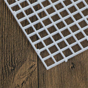 8Pcs Plastic Fish Grid Divider Durable Holder Fish Tank Tray Egg Crate Aquarium - White V528-LSOLATIONBOARD-WHITE-8PCS-84396