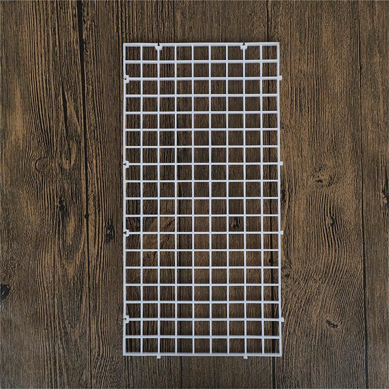 8Pcs Plastic Fish Grid Divider Durable Holder Fish Tank Tray Egg Crate Aquarium - White V528-LSOLATIONBOARD-WHITE-8PCS-84396