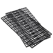 8Pcs Plastic Fish Grid Divider Durable Holder Fish Tank Tray Egg Crate Aquarium - White V528-LSOLATIONBOARD-WHITE-8PCS-84396