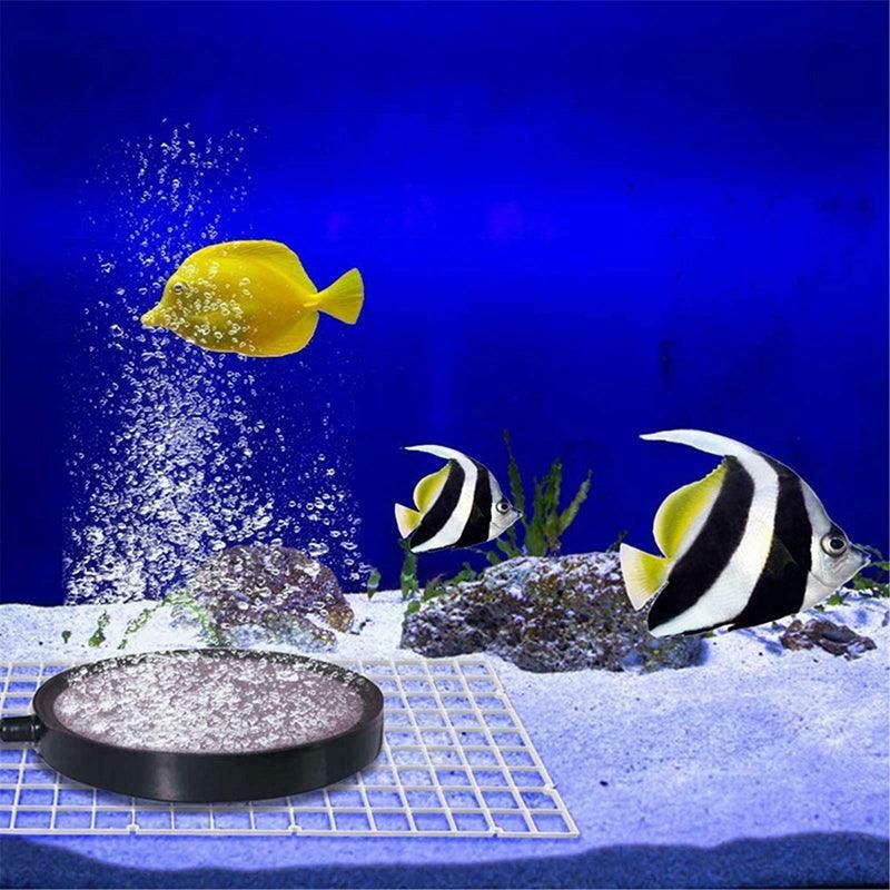 8Pcs Plastic Fish Grid Divider Durable Holder Fish Tank Tray Egg Crate Aquarium - White V528-LSOLATIONBOARD-WHITE-8PCS-84396