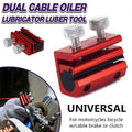 Universal Motorcycle Dual Cable Oiler Luber Lubricator Tool Mx Dirt Bike V528-LUBRICATORTOOL-RED-491217