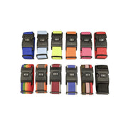 Luggage Strap Code Password Travel Suitcase Secure Lock Safe Nylon Packing Belt - Rose Red V528-LUGGAGESTRAP-PINK-163746