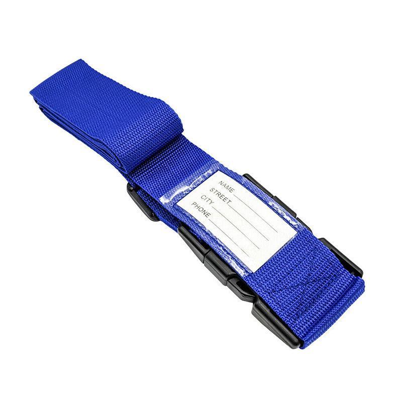 Luggage Strap Code Password Travel Suitcase Secure Lock Safe Nylon Packing Belt - Red V528-LUGGAGESTRAP-RED-874470