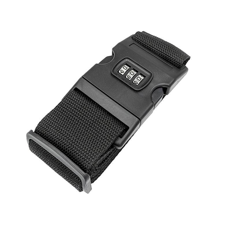 Luggage Strap Code Password Travel Suitcase Secure Lock Safe Nylon Packing Belt - Red V528-LUGGAGESTRAP-RED-874470