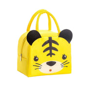 3D Bento Lunch Bag Cartoon Handbag Insulated Food Box Bag for Students LunchTote - Pink Rabbit V528-LUNCH-BAG-FSTZ-106421