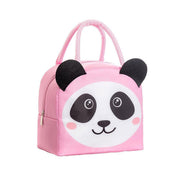 3D Bento Lunch Bag Cartoon Handbag Insulated Food Box Bag for Students LunchTote - Pink Rabbit V528-LUNCH-BAG-FSTZ-106421