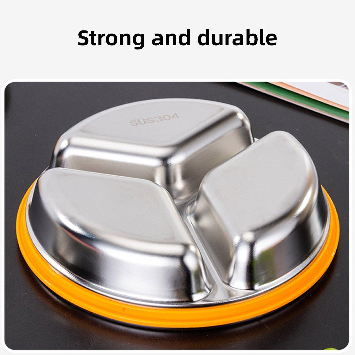 Multi Compartment Lunch Box with Lid Five Compartments Food Storage Fruit Plate V528-LUNCH-BOX-304-1750ML-812059