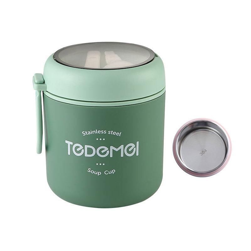 530ml Stainless Steel Insulated Lunch Box Portable Food Storage Mug Soup Meals - Blue V528-LUNCH-BOX-530ML-BLUE-109757