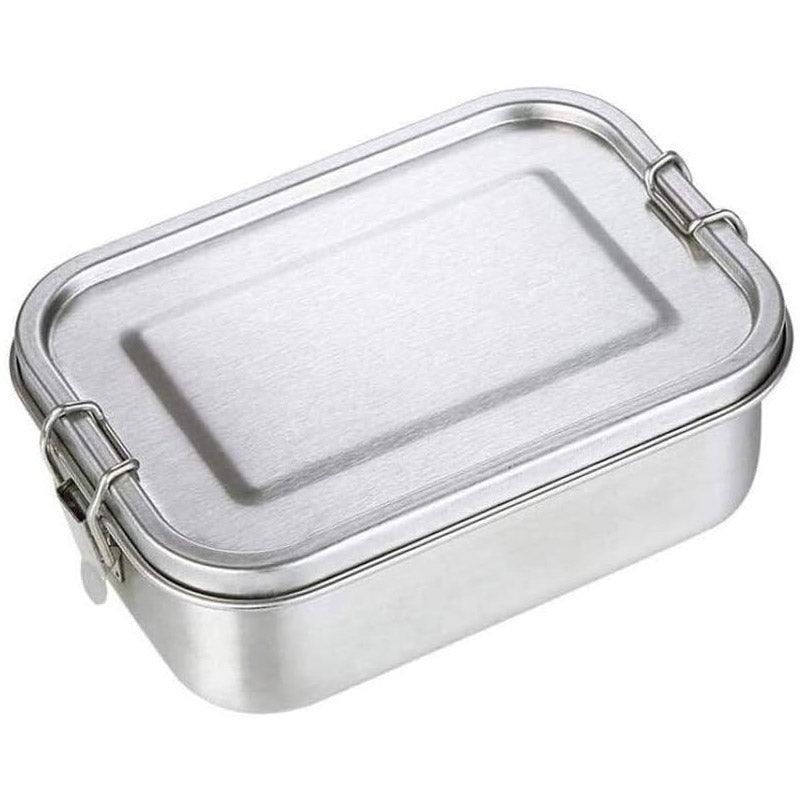 850ml Stainless Steel Square Bento Box Durable Leakproof Food Storage Container V528-LUNCH-BOX-850ML-607270