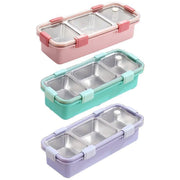 Stainless Steel Lunch Box Compartment Bento Box Food Container for Meal Prep Use - Green V528-LUNCH-BOX-GREEN-557498