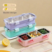 Stainless Steel Lunch Box Compartment Bento Box Food Container for Meal Prep Use - Green V528-LUNCH-BOX-GREEN-557498