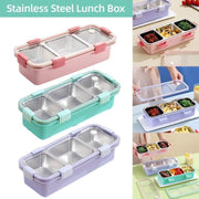 Stainless Steel Lunch Box Compartment Bento Box Food Container for Meal Prep Use - Green V528-LUNCH-BOX-GREEN-557498