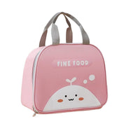 Cute Cartoon Lunch Bag Reusable Insulated School Lunch Box Cooler Tote Boy Girl - Pink V528-LUNCHBAG-PINK-465096