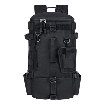 Waterproof Fishing Tackle Bag Large Capacity Multi Functional Shoulder Storage - Black V528-LURE-BACKPACK-BK-967378