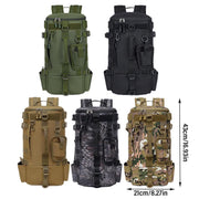 Waterproof Fishing Tackle Bag Large Capacity Multi Functional Shoulder Storage - Khaki Camouflage V528-LURE-BACKPACK-KH-CAMO-196645
