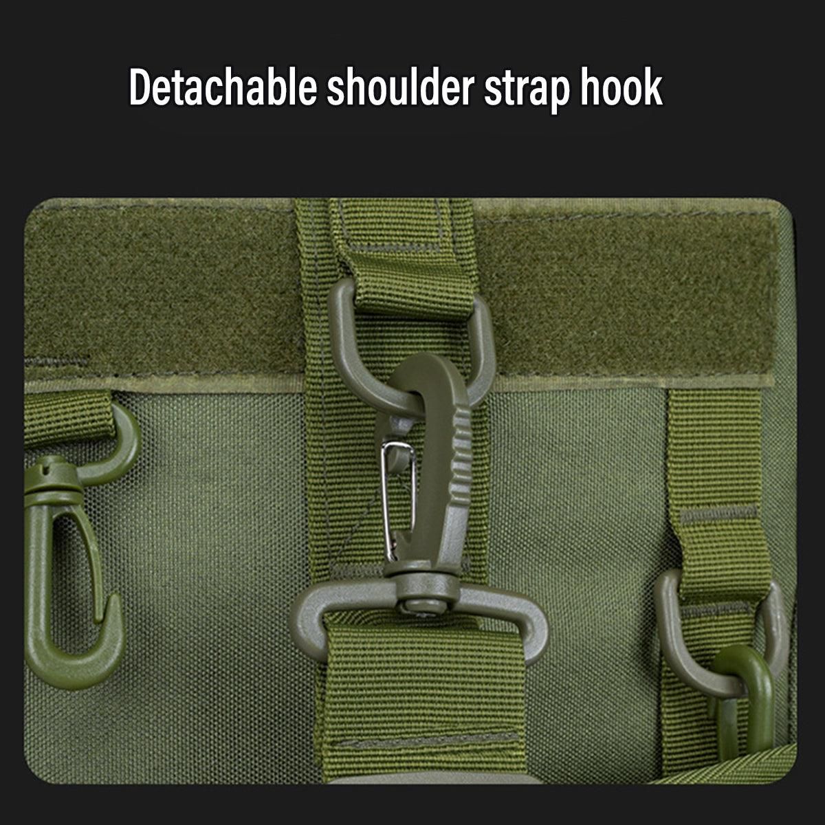 Waterproof Fishing Tackle Bag Large Capacity Multi Functional Shoulder Storage - Khaki Camouflage V528-LURE-BACKPACK-KH-CAMO-196645