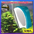 Magnetic Fish Tank Brush Algae Magnet Aquarium Cleaning Glass Aquatic Cleaner - S V528-MAGNETIC-BRUSH-S1-985367